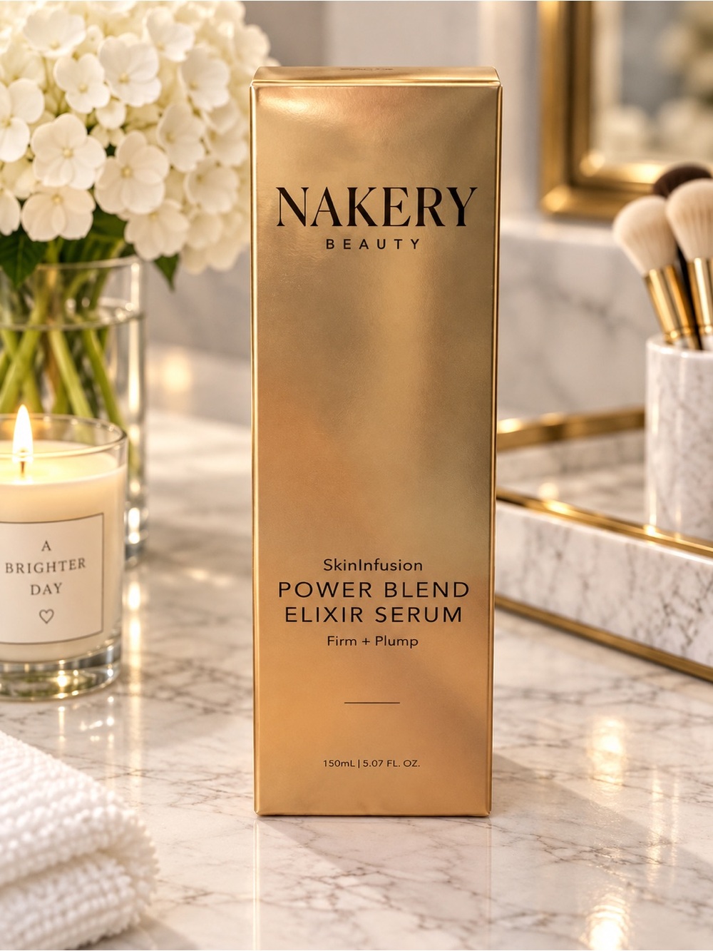 Nakery Beauty SkinInfusion Power Blend Elixir Serum BNIB, 150ML